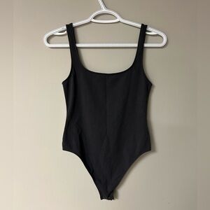 American Eagle Black Thong Bodysuit